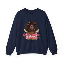 Load image into Gallery viewer, Black History African American Woman Gods Favorite Baddie Sweatshirt, Black Princess Self Love Crewneck Pullover, Unisex Heavy Blend Jumper,
