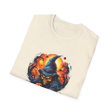 Load image into Gallery viewer, Something Wicked This Way Comes Unisex Softstyle T-Shirt, Halloween Shirt, Witch Tee, Fall Shirt, Casual Graphic Tee
