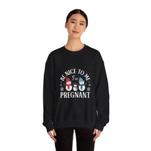 Load image into Gallery viewer, Cheerful Holiday Sweatshirt, Cozy Gift, Unisex Crewneck, Family Gathering Wear, Seasonal Fashion, Cute Winter Apparel

