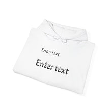 Load image into Gallery viewer, Customizable Unisex Hoodie with Text Design for Personalized Gifts, Cozy Sweatshirt for All Occasions, Perfect for Birthdays, [...]
