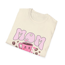 Load image into Gallery viewer, Mom Fuel T-Shirt, Cute Coffee Tee for Moms, Gift for Mother's Day, Casual Wear, Funny Mom Shirt, Unisex Softstyle T-Shirt
