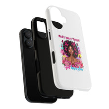 Load image into Gallery viewer, Inspirational Phone Case, Pray Wait Trust God Has a Plan, Spiritual Gift, Motivational Decor, Faith-Based Accessory
