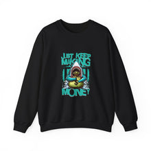 Load image into Gallery viewer, Just Keep Making Money Sweatshirt, Cool Crewneck for Entrepreneurs, Funny Gift for Hustlers, Casual Unisex Apparel, Perfect for [...]
