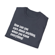 Load image into Gallery viewer, Casual Unisex T-Shirt, Softstyle Tee for Everyday Looks, Perfect Gift for Birthdays, Casual Outings, and Holidays

