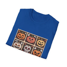 Load image into Gallery viewer, Halloween Pumpkin Patch T-Shirt | Unisex Softstyle Tee, Spooky Season Apparel, Fall Festival Shirt, Trick or Treat Outfit, Halloween Gift
