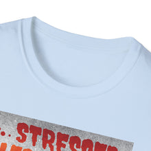 Load image into Gallery viewer, Stressed &amp; Blessed True Crime Obsessed T-Shirt, Graphic Tee for True Crime Lovers, Gift for Stay-at-Home Days, Casual Wear, Gift for Friends

