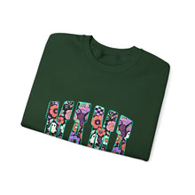 Load image into Gallery viewer, Floral Graphic Crewneck Sweatshirt, Cozy Unisex Sweatshirt, Everyday Comfort Sweatshirt, Flower Print Pullover, Trendy Gift Ideas
