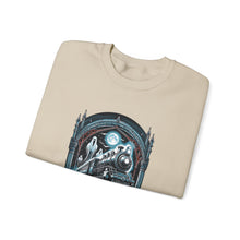 Load image into Gallery viewer, Haunted Rails Sweatshirt - Spooky Cozy Crewneck for Halloween, Perfect Gift for Ghost Lovers, Unisex Casual Wear
