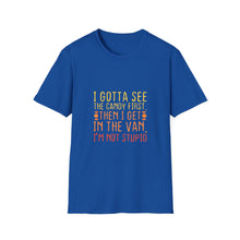 Load image into Gallery viewer, Playful Unisex T-Shirt for Candy Lovers - Funny Graphic Tee, Gift for Kids, Summer Wear, Trendy Statement Shirt, Halloween Outfit
