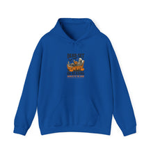 Load image into Gallery viewer, Cozy Reading Sweatshirt, Perfect for Book Lovers, Great Gift for Readers, Library Style Hooded Sweatshirt, Dead Set on Reading [...]
