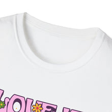 Load image into Gallery viewer, Pride Month T-Shirt, Love Is Love Graphic Tee, Unisex LGBTQ+ Apparel, Softstyle Pride Shirt, Inclusive Fashion, Celebratory Gift

