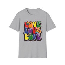 Load image into Gallery viewer, Funny Quotes Unisex Softstyle T-Shirt, Love, Love - Cute Graphic Tee, Sarcastic Saying Shirt, Humorous Gift, Comfy Tee, Hilarious Shirt
