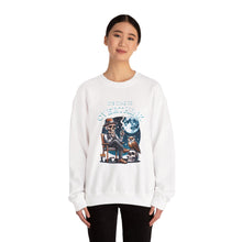 Load image into Gallery viewer, Overthinker Unisex Crewneck Sweatshirt - Cozy Gift for Deep Thinkers, Halloween, Cozy Nights, Thoughtful Apparel, Oversized Sweater
