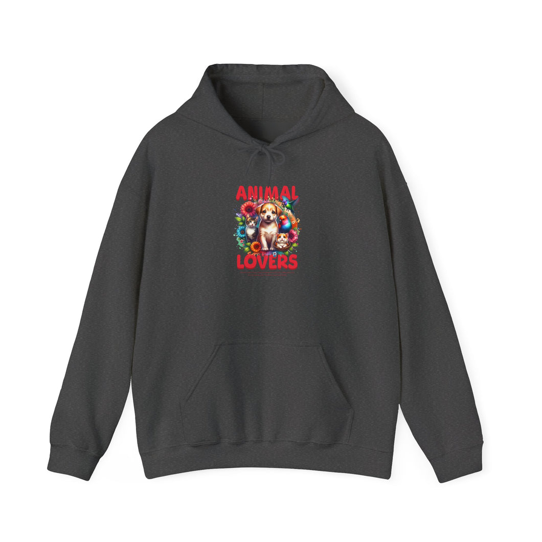 Animal Lovers Heavy Blend Hoodie | Cozy Sweatshirt for Animal Enthusiasts, Gift for Pet Lovers, Fun Casual Wear, Unique Animal Apparel