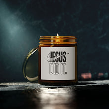 Load image into Gallery viewer, Jesus Did It Scented Candles | Motivational Candle, Relaxation Gift, Home Decor, Inspirational Gift, Spiritual Candles
