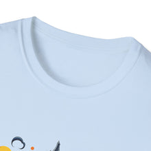 Load image into Gallery viewer, Funny Halloween T-Shirts, Haunted House Unisex Softstyle Tee - Spooky Costume Apparel, Scary Ghost Graphic Shirt, Trick or Treat Clothes,
