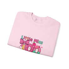 Load image into Gallery viewer, Little Miss Smarter Crewneck Sweatshirt - Kids Gift, Cute, Inspirational, Cozy, Everyday Wear
