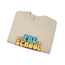 Load image into Gallery viewer, Pre-School Squad Sweatshirt, Kids Crewneck, Fun Family Apparel, Back to School Gift, Comfortable Everyday Wear

