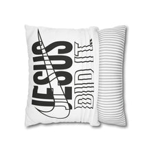 Load image into Gallery viewer, Inspirational Throw Pillow Case, Jesus Did It Decorative Pillow Cover, Christian Home Decor, Motivational Cushion, Faith-Based Gift
