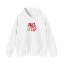 Load image into Gallery viewer, Fall-Themed Hoodie with Pumpkin Design, Cozy Sweatshirt for Autumn, Perfect for Halloween and Thanksgiving, Gift for Him/Her, Unisex [...]
