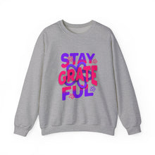 Load image into Gallery viewer, Grateful Sweatshirt - Cozy Crewneck for Everyday Comfort, Perfect Gift for Friends, Inspirational Apparel, Casual Style
