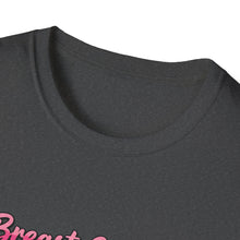 Load image into Gallery viewer, Breast Cancer Survivor T-Shirt, Unisex Softstyle Tee, Supportive Shirt, Gift for Survivors, Awareness Month Apparel
