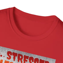 Load image into Gallery viewer, Stressed &amp; Blessed True Crime Obsessed T-Shirt, Graphic Tee for True Crime Lovers, Gift for Stay-at-Home Days, Casual Wear, Gift for Friends
