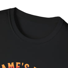 Load image into Gallery viewer, Unisex Flame's Fury Burnout King T-Shirt, Graphic Tee for Car Lovers, Great Gift for Birthdays &amp; Gatherings, Perfect for Auto Shows, [...]
