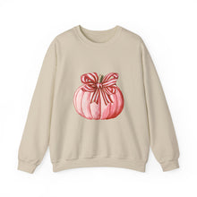 Load image into Gallery viewer, Pumpkin Illustrated Crewneck Sweatshirt for Fall, Cozy Autumn Apparel, Cute Sweatshirt for Thanksgiving, Seasonal Gift, Pumpkin [...]
