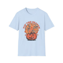 Load image into Gallery viewer, Halloween Pumpkin Unisex T-Shirt | Festive Tee for Fall, Spooky Season Wear, Casual Halloween Outfit, Trick or Treat Shirt, Gift for [...]
