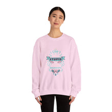 Load image into Gallery viewer, Humorous Sweatshirt for Stress Relief, Gift for Friends, Cozy Crewneck, Fun Winter Wear, Casual Humor Merch, Great for Self-Care Days
