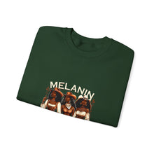 Load image into Gallery viewer, Melanin Magic Sweatshirt - Celebrating Diversity, Perfect Gift for Friends, Cozy Layer, Unisex Fashion, Fall/Winter Wear
