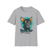 Load image into Gallery viewer, Halloween Graphic Tee, Unisex Softstyle T-Shirt, Beastly Fear Design, Spooky Apparel, Halloween Costume, Fun Fall Shirt, Gift for [...]
