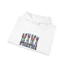 Load image into Gallery viewer, Floral Vibe Unisex Hooded Sweatshirt, Cozy Gift, Layering Essential, Spring Fashion, Comfortable Style
