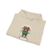 Load image into Gallery viewer, Rainbow Pride Hoodie with Cute Dog Design, Unisex Heavy Blend Sweatshirt, LGBT Gift, Cozy Casualwear, Animal Lover Apparel
