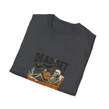 Load image into Gallery viewer, Halloween Reading T-Shirt, Funny Book Lovers Tee, Perfect for Book Clubs, Gifts for Readers, Spooky Season Apparel
