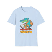 Load image into Gallery viewer, Teacher's Wisdom Unisex T-Shirt, Gift for Educators, Back to School Apparel, Cute Teacher Shirt, Inspirational Tee
