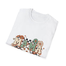 Load image into Gallery viewer, Fall Themed Mama T-Shirt, Halloween Shirt, Unisex Tee, Gift for Mom, Autumn Fashion
