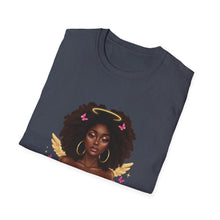 Load image into Gallery viewer, Gods Favorite Baddie Unisex T-Shirt, African American Woman Tee, Black Princess Shirt, Black History Gift, Self Love Apparel
