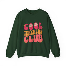 Load image into Gallery viewer, Cool Teachers Club Sweatshirt - Fun Teacher Apparel, Gift for Educators, Teacher Appreciation, School Spirit Wear, Cozy Unisex Crewneck
