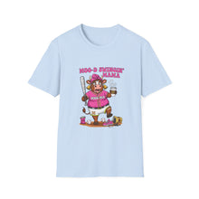 Load image into Gallery viewer, Playful Cow-Themed T-Shirt, Moo-D Swingin Mama Print, Unisex Tee, Cute Cow Lover Gift, Funny Animal Graphic Shirt, Farm Livestock Apparel
