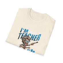 Load image into Gallery viewer, Rocker Teacher T-Shirt, Funny Teacher Tee, Unisex Graphic Tee, Softstyle Shirt, Teacher Appreciation Gift
