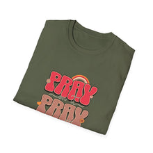 Load image into Gallery viewer, Funny Bible Quotes Unisex Softstyle T-Shirt, Pray, Pray - Humorous Christian Tee, Religious Gift, Bible Verse Shirt, Church Attire,
