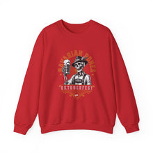 Load image into Gallery viewer, Bavarian Bones Crewneck Sweatshirt, Unisex Sweatshirt, Halloween Apparel, Fall Fashion, Cozy Layering Piece, Gift for Friends
