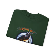 Load image into Gallery viewer, Crow Night Halloween Crewneck Sweatshirt | Unisex Sweatshirt for Fall, Halloween Spirit, Cozy Autumn Vibes, Perfect Gift
