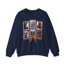 Load image into Gallery viewer, Cozy Book Lover Crewneck Sweatshirt, Literary Gift, Reading Sweatshirt, Cozy Fall Apparel, Perfect for Book Clubs
