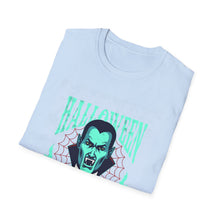 Load image into Gallery viewer, Halloween Vampire T-Shirt | Unisex Softstyle Tee, Spooky Shirt, Halloween Costume, Men's &amp; Women's Apparel, Fun Gift
