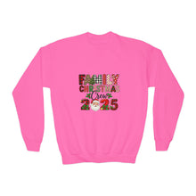 Load image into Gallery viewer, Family Christmas Crew Sweatshirt 2025, Kids Holiday Sweater, Cozy Family Apparel, Perfect Christmas Gift, Family Reunion Outfit
