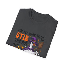 Load image into Gallery viewer, Funny Quote Goose Halloween Unisex Softstyle T-Shirt, Humorous Animal Tee, Halloween Costume Shirt, Halloween Party Apparel

