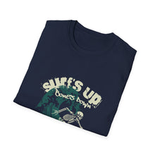 Load image into Gallery viewer, Surf's Up Unisex Softstyle T-Shirt, Beach Vibe Apparel, Summer Wardrobe Essential, Gift for Surfers, Casual Tee
